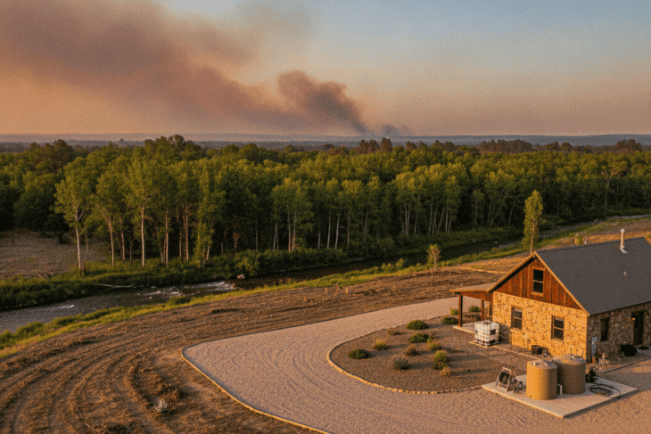 How Can You Shield Your Rural Property From Wildfires